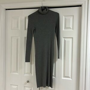 💥Express long sleeve maxi turtleneck dress size S